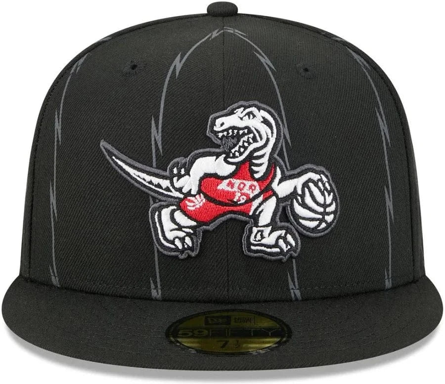 Toronto Raptors New Era 2025/26 Black City Edition 59FIFTY Fitted Hat - Men's - Image 2