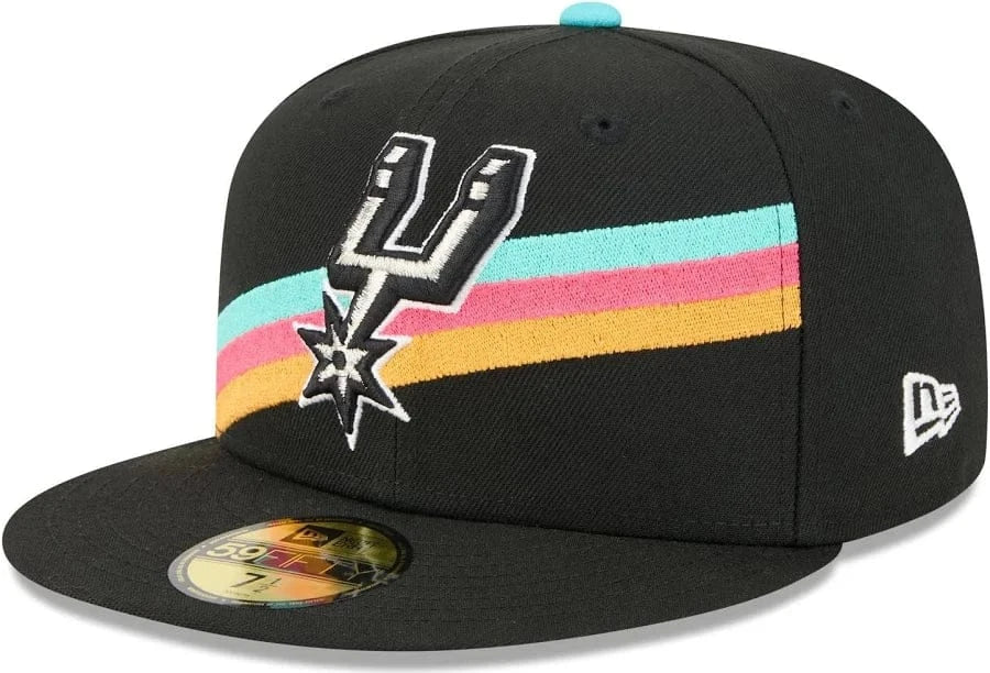 New Era San Antonio Spurs Black 2025/26 City Edition 59FIFTY Fitted Hat - Men's - Image 3