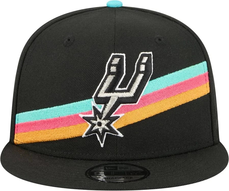 New Era San Antonio Spurs 2025/26 City Edition Black 9FIFTY Snapback Hat - Men's - Image 2