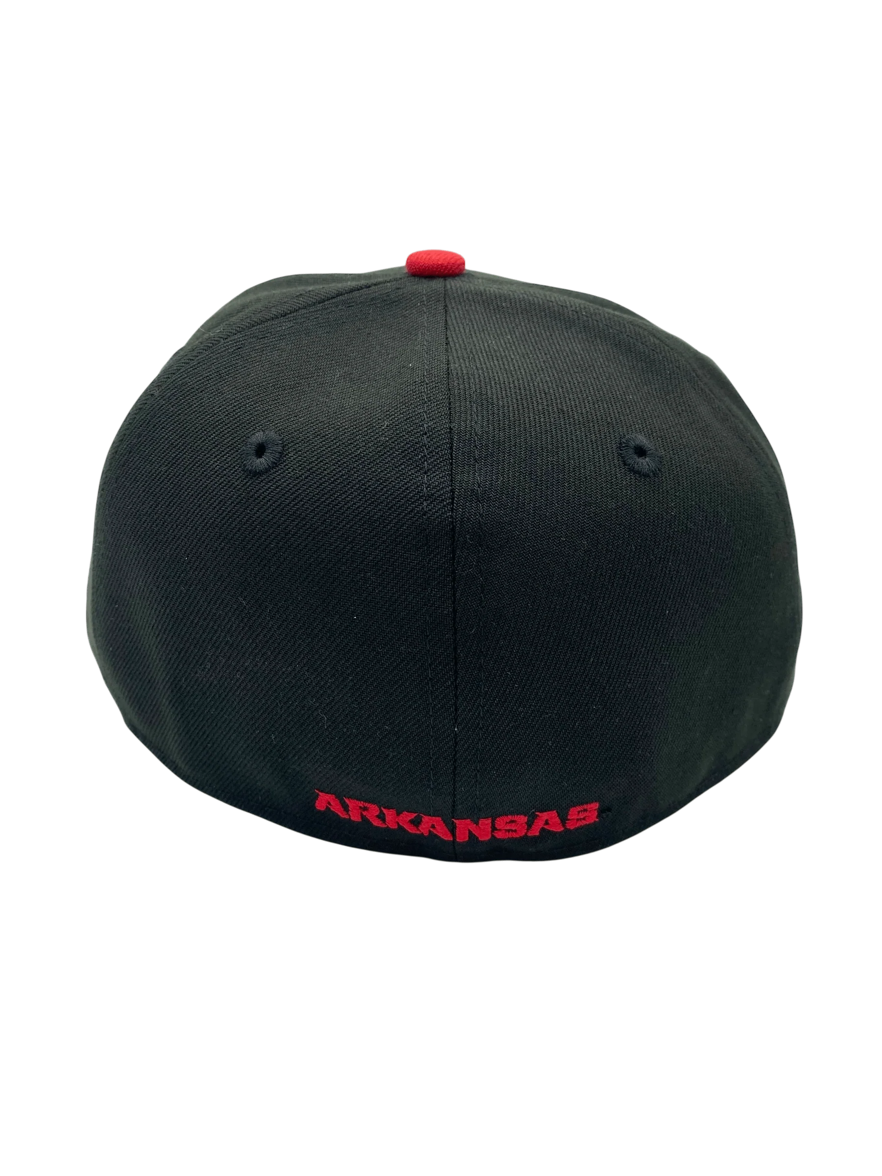 Adult Arkansas Razorbacks New Era Black/Red Custom 1994 Side Patch 59FIFTY Fitted Hat - Men's - Image 6