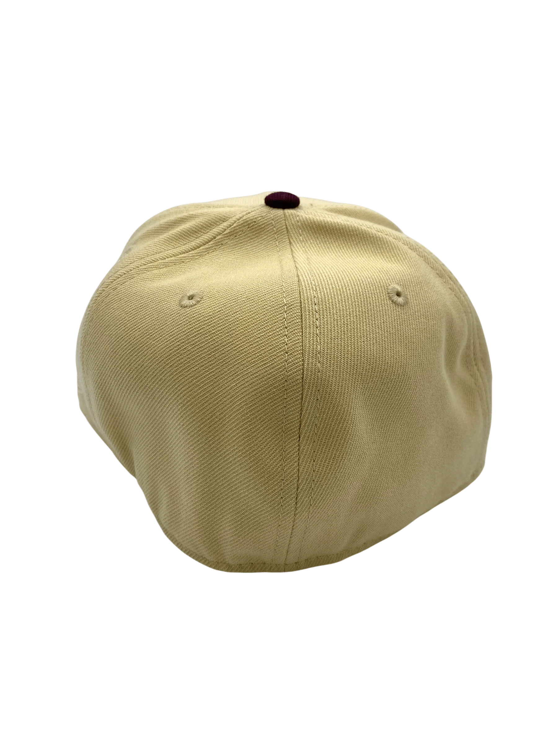 Adult Boston College Eagles New Era Gold/Maroon Custom Johnny Hockey Side Patch 59FIFTY Fitted Hat - Men's - Image 7