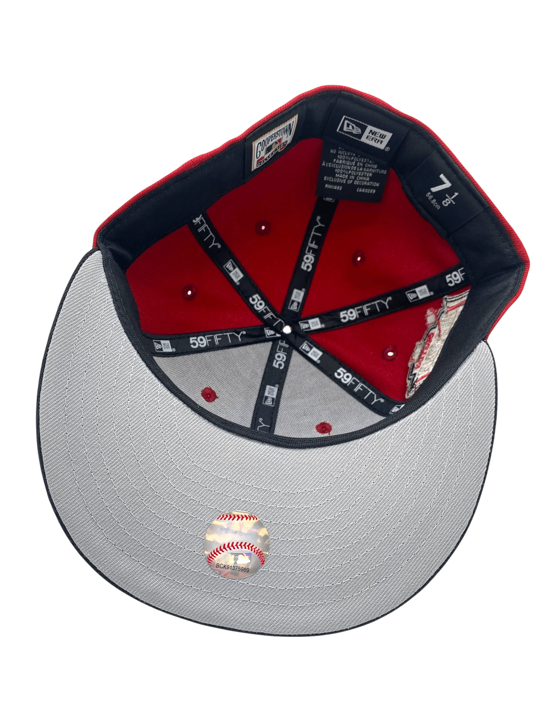 Adult Boston Red Sox New Era Red/Black Movie Pack Custom Side Patch 59FIFTY Fitted Hat - Men's - Image 2