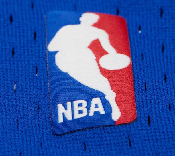 Adult Carmelo Anthony New York Knicks Mitchell & Ness Blue 2010 Throwback Swingman Jersey - Men's - Image 10