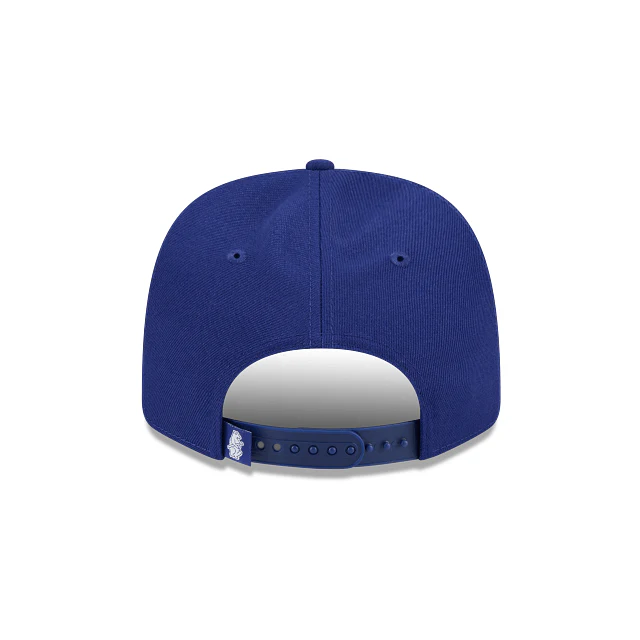 Adult Chicago Cubs 1919 Alternate New Era Blue Replica Team Logo 9SEVENTY Stretch-Snapback Hat - Men's - Image 4