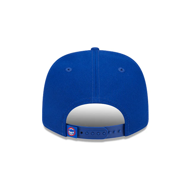 Adult Chicago Cubs 1979 Alternate New Era Blue Replica Team Logo 9SEVENTY Stretch-Snapback Hat - Men's - Image 4