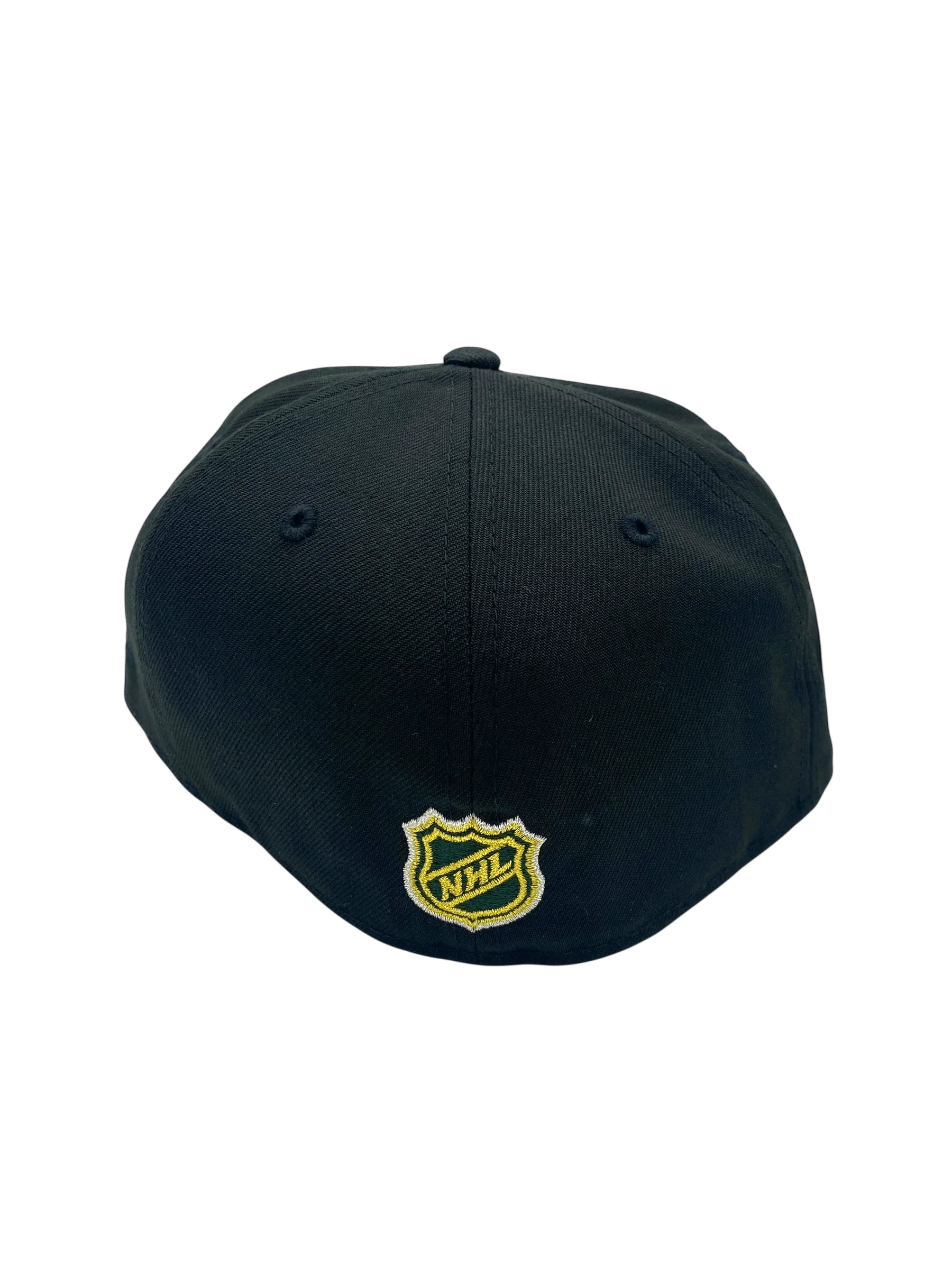 Adult Dallas Stars New Era Black Script Custom Side Patch 59FIFTY Fitted Hat - Men's - Image 4