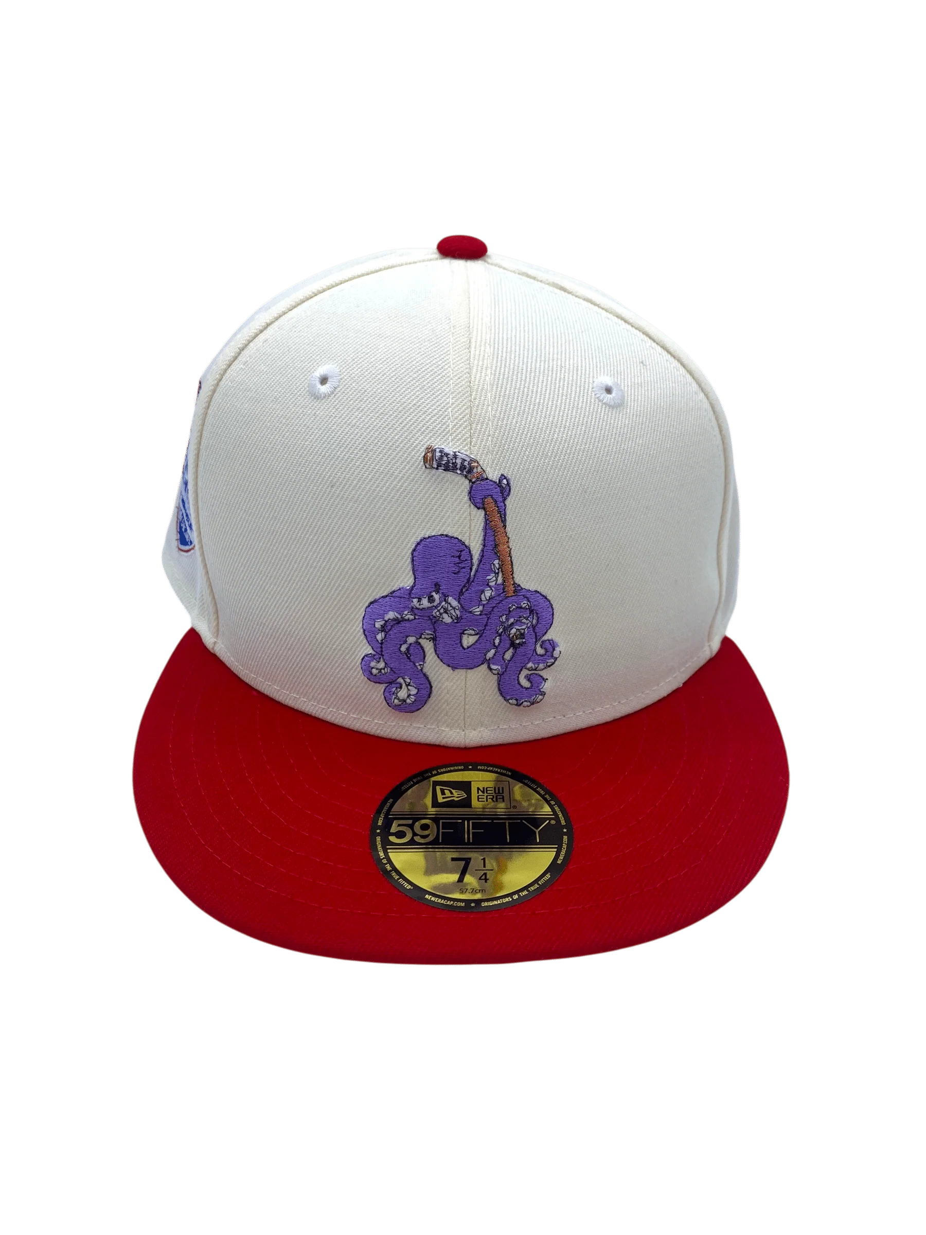 Adult Detroit Red Wings New Era Chrome Al Custom Side Patch 59FIFTY Fitted Hat - Men's - Image 4