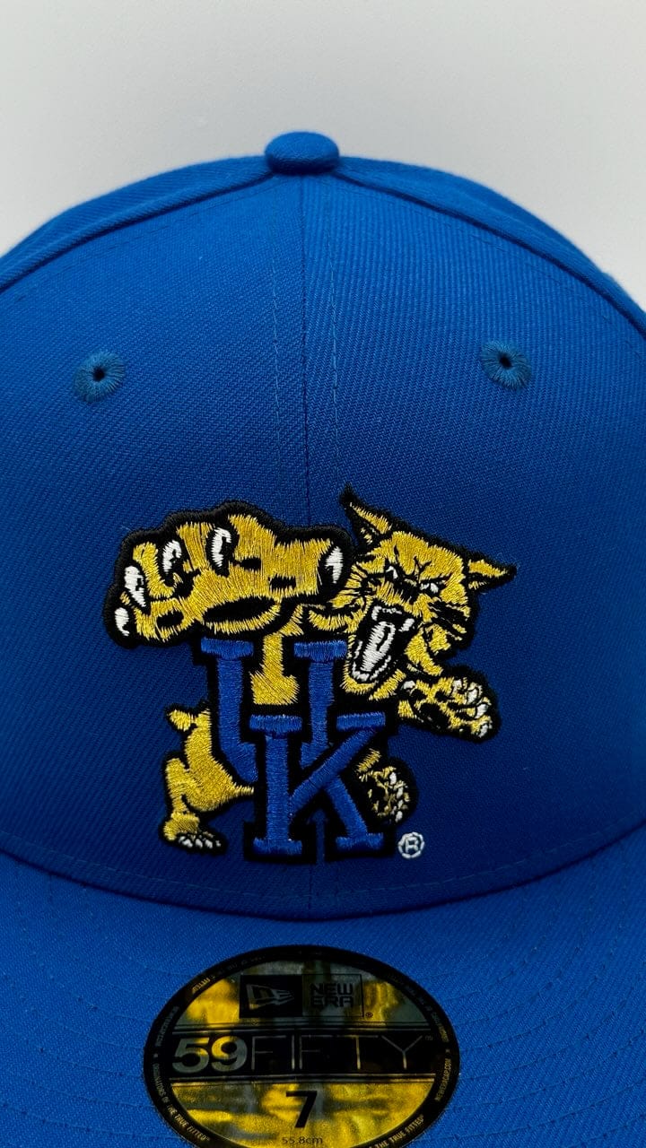 Adult Kentucky Wildcats New Era Blue NCAA 'Blue Bloods' Custom 59FIFTY Fitted Hat - Men's - Image 4