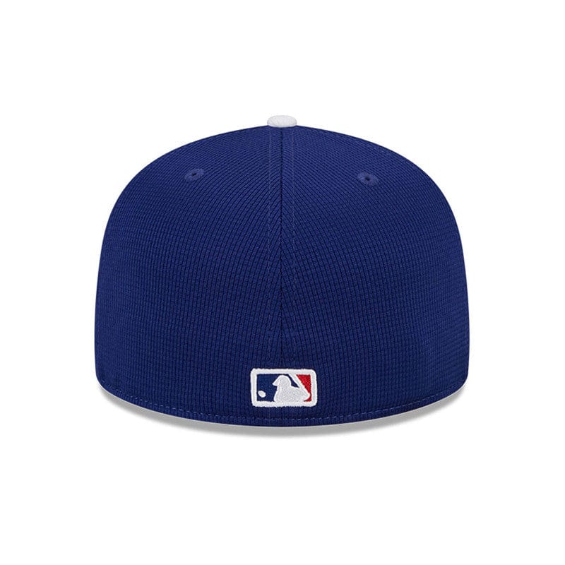 Adult Los Angeles Dodgers New Era Blue 2025 Spring Training 59FIFTY Fitted Hat - Men's - Image 2