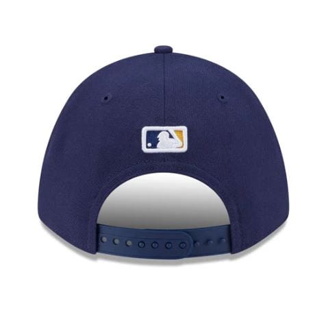 Adult Milwaukee Brewers New Era Navy Player Replica 9FORTY M-Crown Style Adjustable Snapback Hat - Men's - Image 2