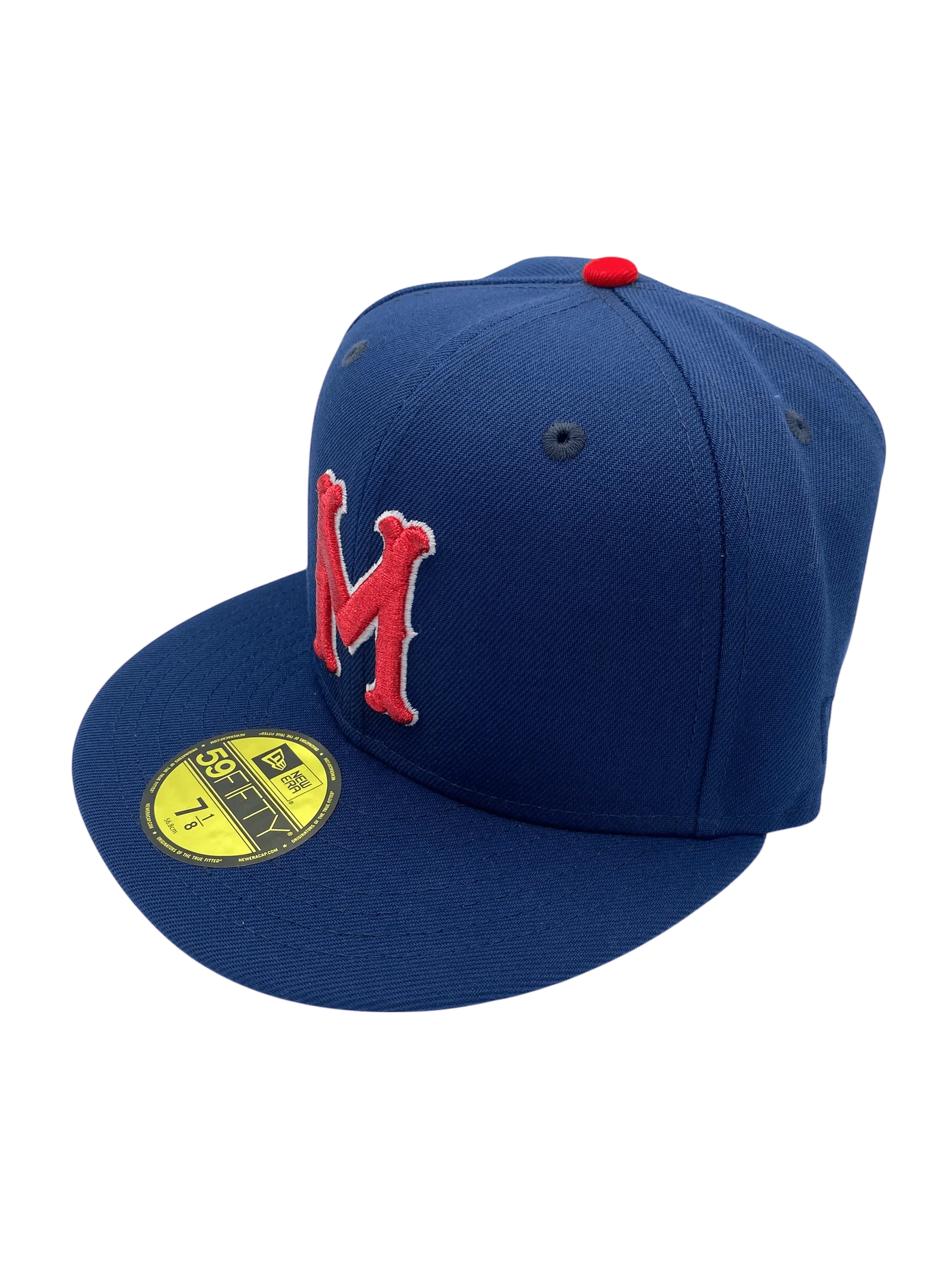 Adult Minneapolis Millers New Era Navy Side Patch 59FIFTY Fitted Hat - Men's - Image 5