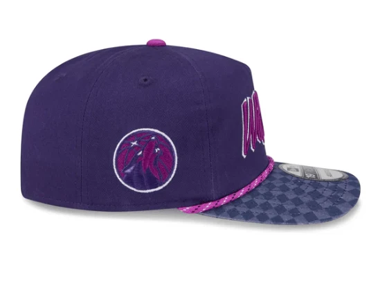 Adult Minnesota Timberwolves New Era Purple City Edition 19TWENTY Adjustable Snapback Hat - Men's - Image 6