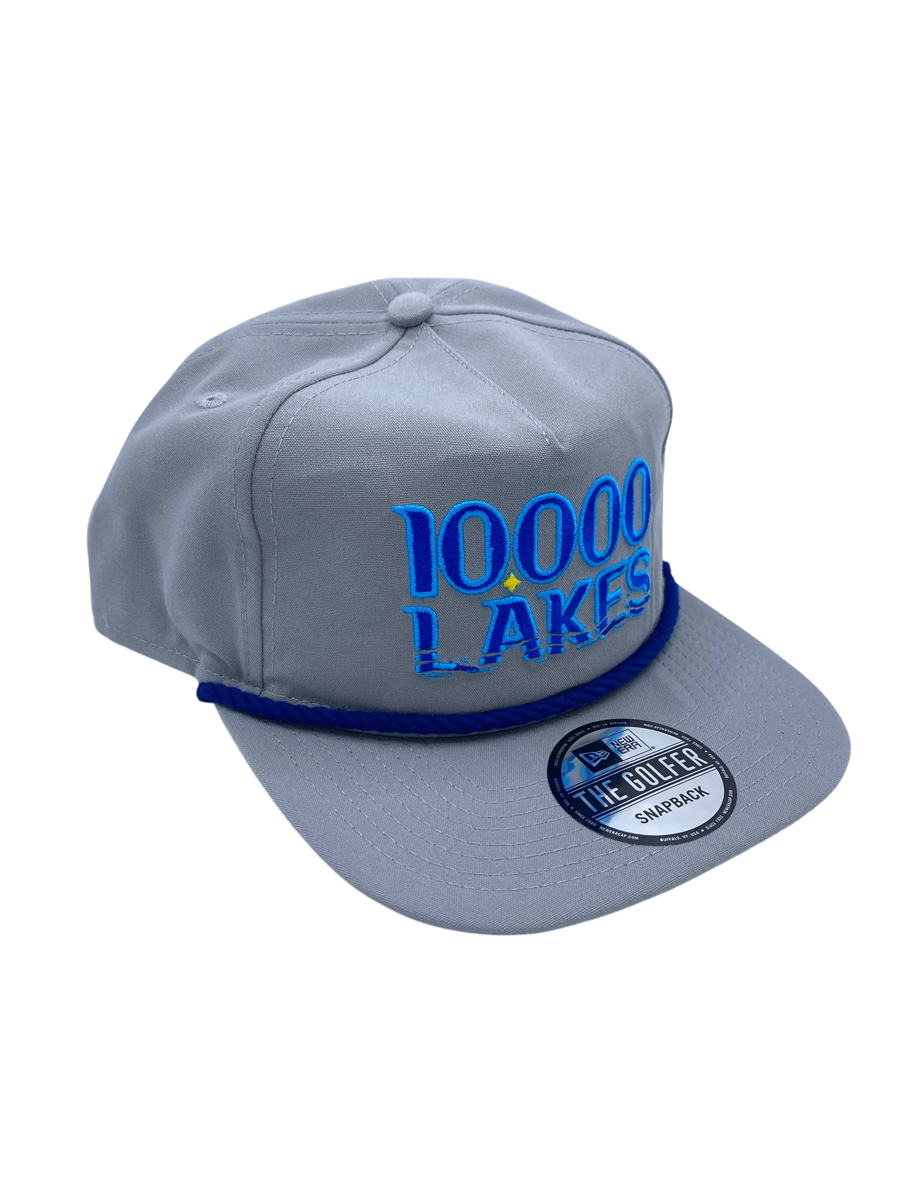 Adult Minnesota Twins New Era Gray 10,000 Lakes Golfer Adjustable Snapback Hat - Men's - Image 5