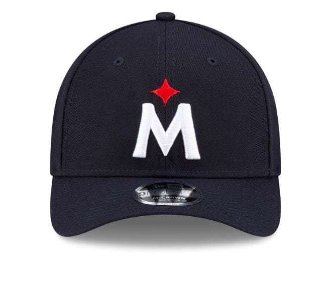 Adult Minnesota Twins New Era Road Player Replica 9FORTY M-Crown Style Adjustable Snapback Hat - Men's - Image 5