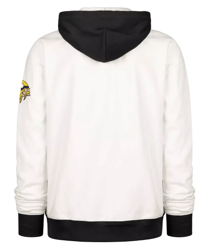 Adult Minnesota Vikings '47 Sandstone Skipper Hooded Sweatshirt - Men's - Image 2