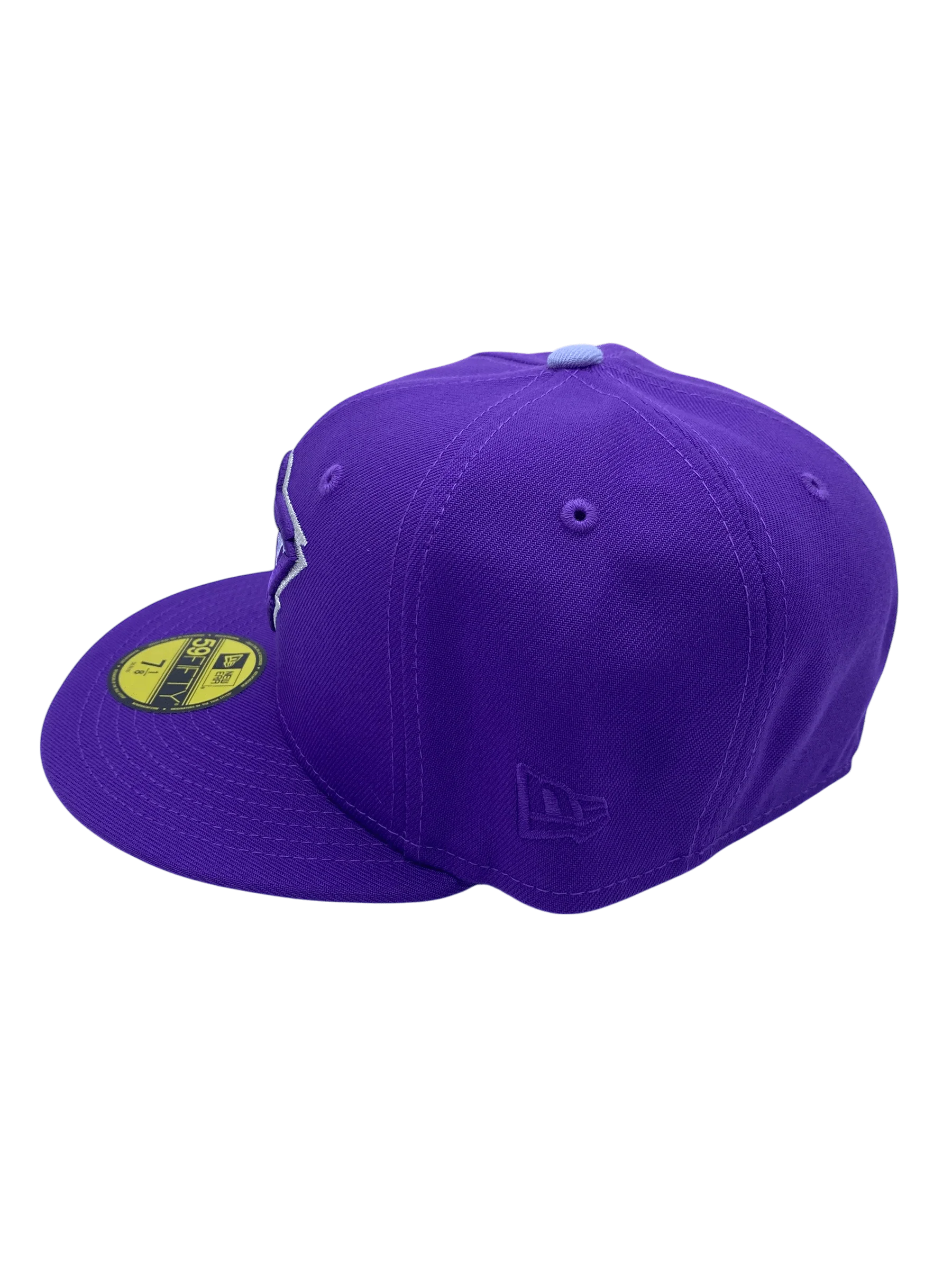 Adult Minnesota Wild New Era Purple Frost Custom 59FIFTY Fitted Hat - Men's - Image 6