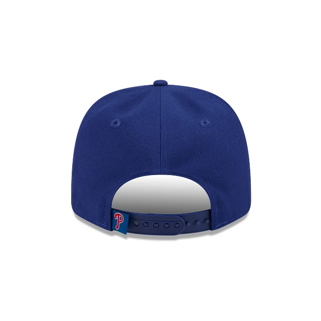 Adult Philadelphia Phillies Mascot New Era Navy/Red Replica Team Logo 9SEVENTY Stretch-Snapback Hat - Men's - Image 4