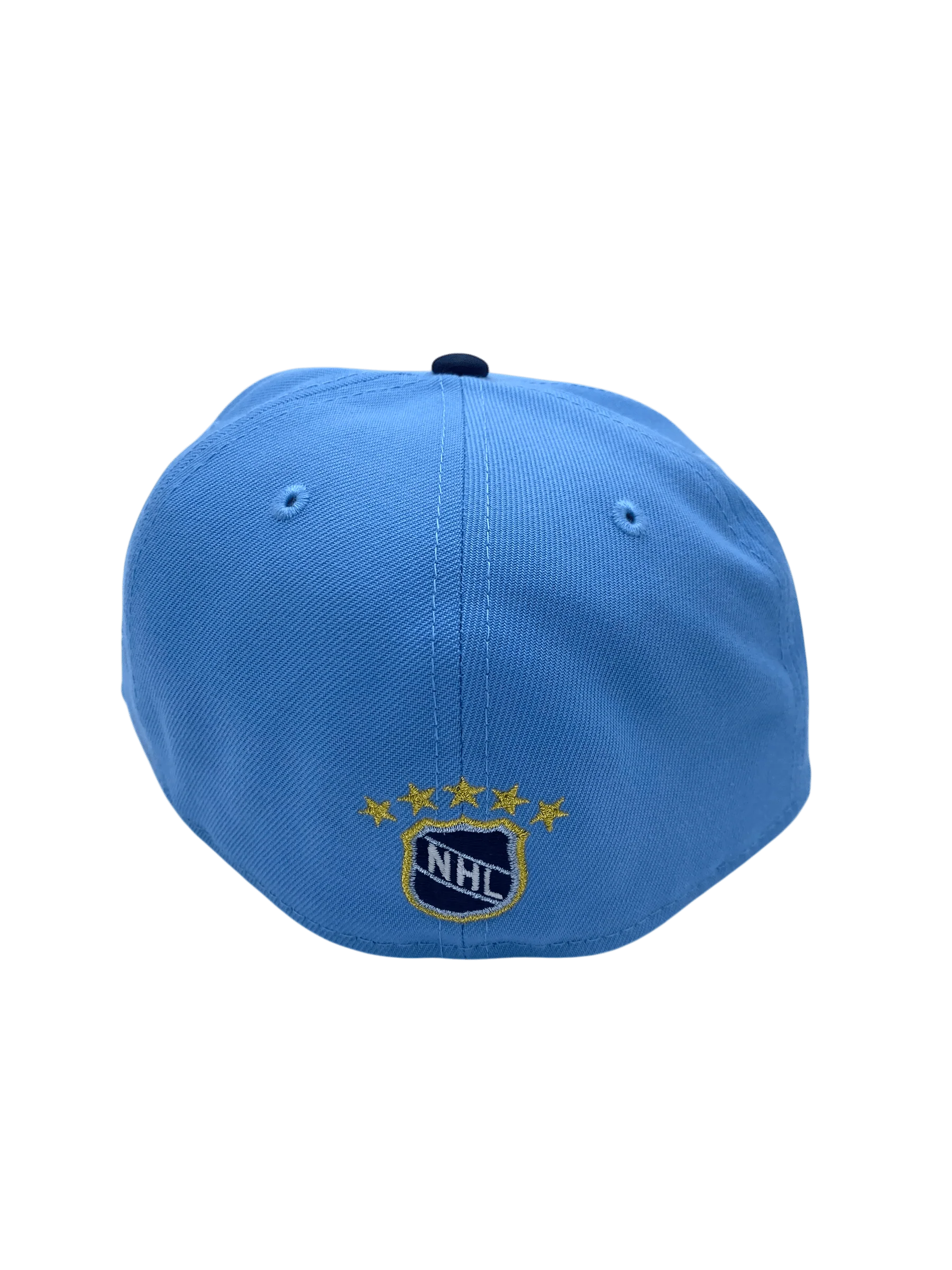 Adult Pittsburgh Penguins New Era Blue Classic Custom Side Patch 59FIFTY Fitted Hat - Men's - Image 7