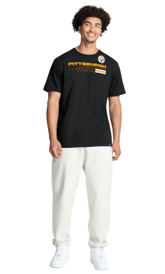 Adult Pittsburgh Steelers Fanatics Black Chop Block Legacy T-Shirt - Men's - Image 3