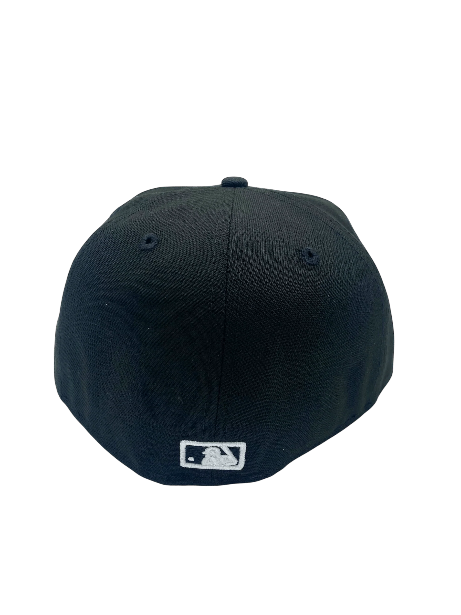 Adult San Diego Padres New Era Black/White Basic 59FIFTY Fitted Hat - Men's - Image 5