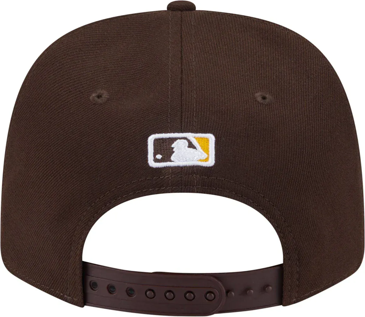Adult San Diego Padres New Era Brown Replica Team Logo 9SEVENTY Stretch-Snapback Hat - Men's - Image 3