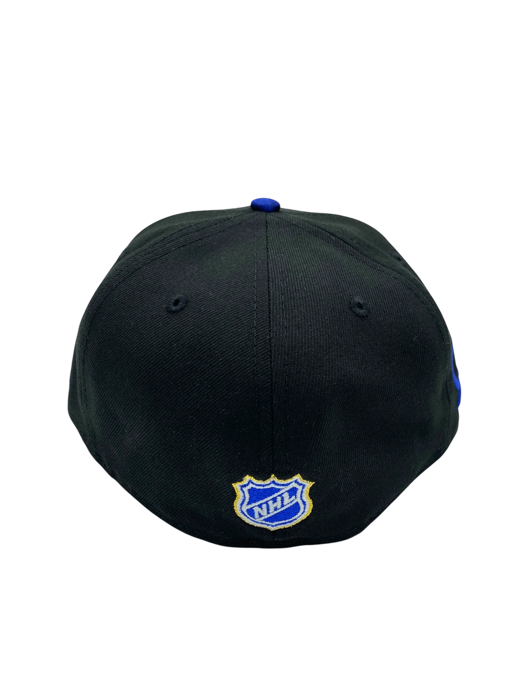 Adult Tampa Bay Lightning New Era Black/Blue Skull Custom Side Patch 59FIFTY Fitted Hat - Men's - Image 4