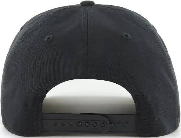Adult Minnesota Vikings '47 Black Logo Hitch Adjustable Snapback Hat - Men's - Image 2