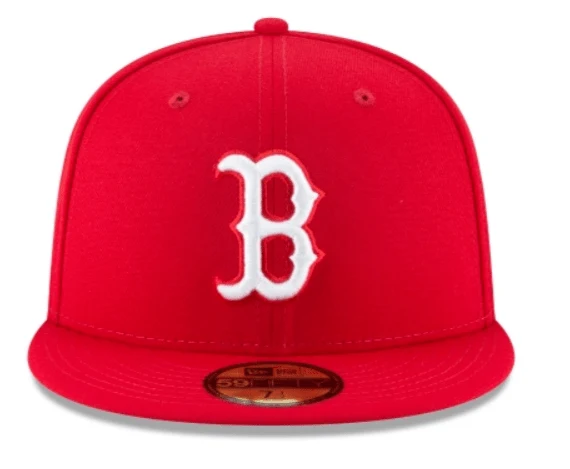 Adult Boston Red Sox New Era Red and White Collection 59FIFTY Fitted Hat - Men's - Image 2