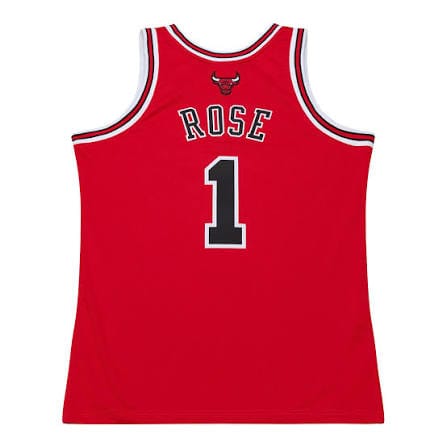 Adult Derrick Rose Chicago Bulls Mitchell & Ness 2008-2009 Throwback Swingman Jersey - Men's - Image 2