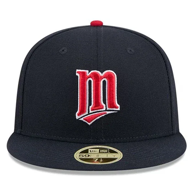 Minnesota Twins Navy 2025 Hall of Fame Weekend Cooperstown Side Patch 59Fifty Hat - Men's - Image 2