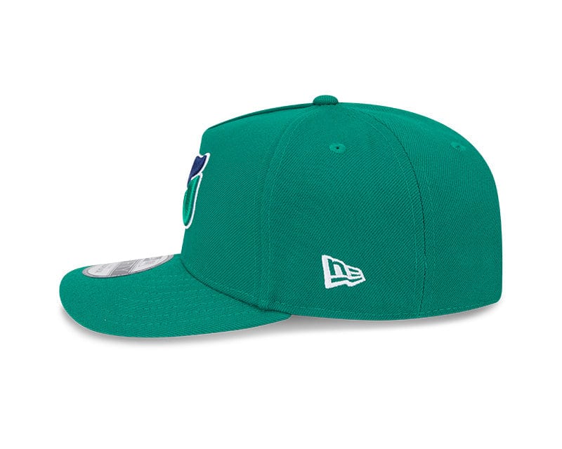 Adult Hartford Whalers New Era Green Retro A-Frame 9FIFTY Adjustable Snapback Hat - Men's - Image 6