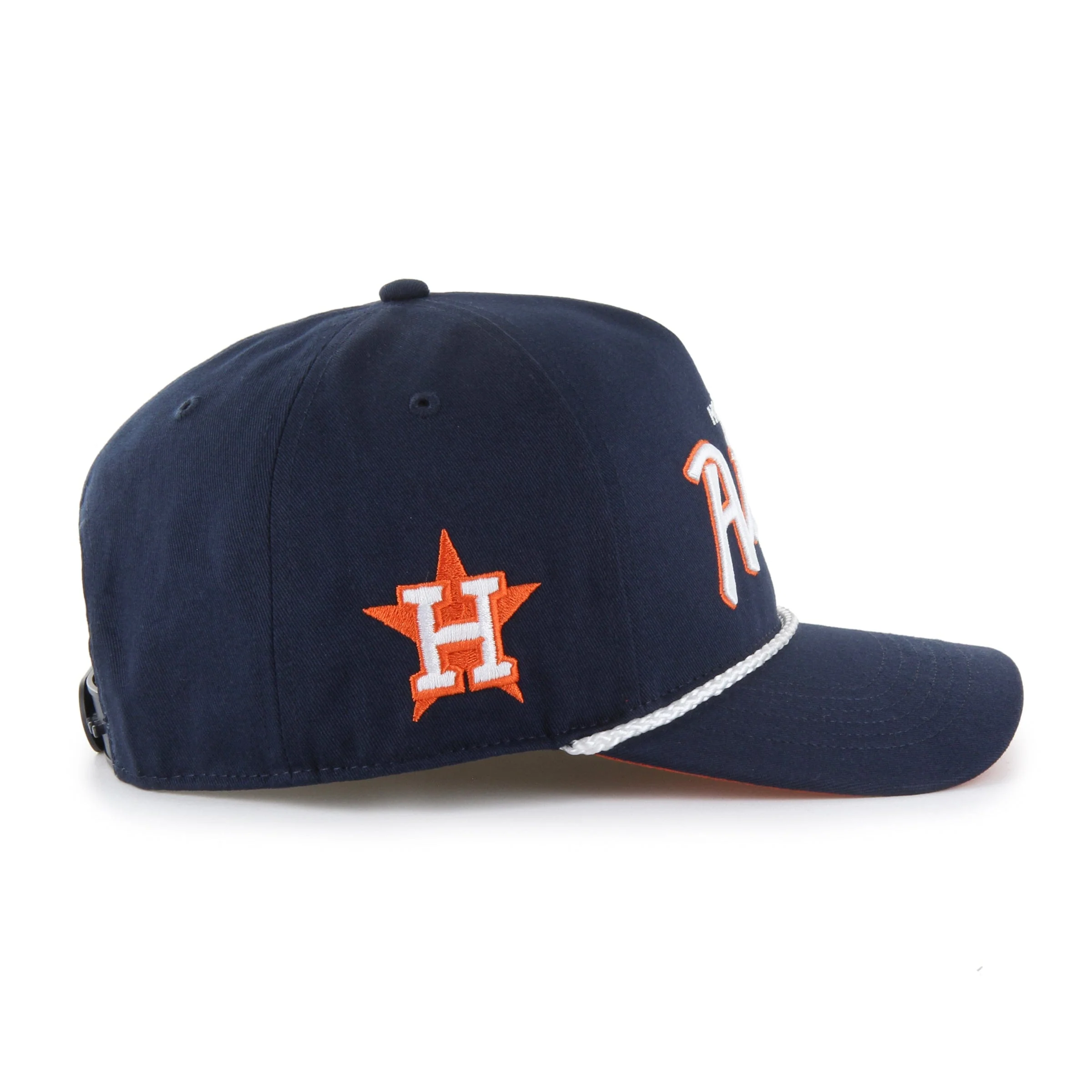 Adult Houston Astros '47 Crosstown Script Hitch Navy Adjustable Snapback Hat - Men's - Image 5