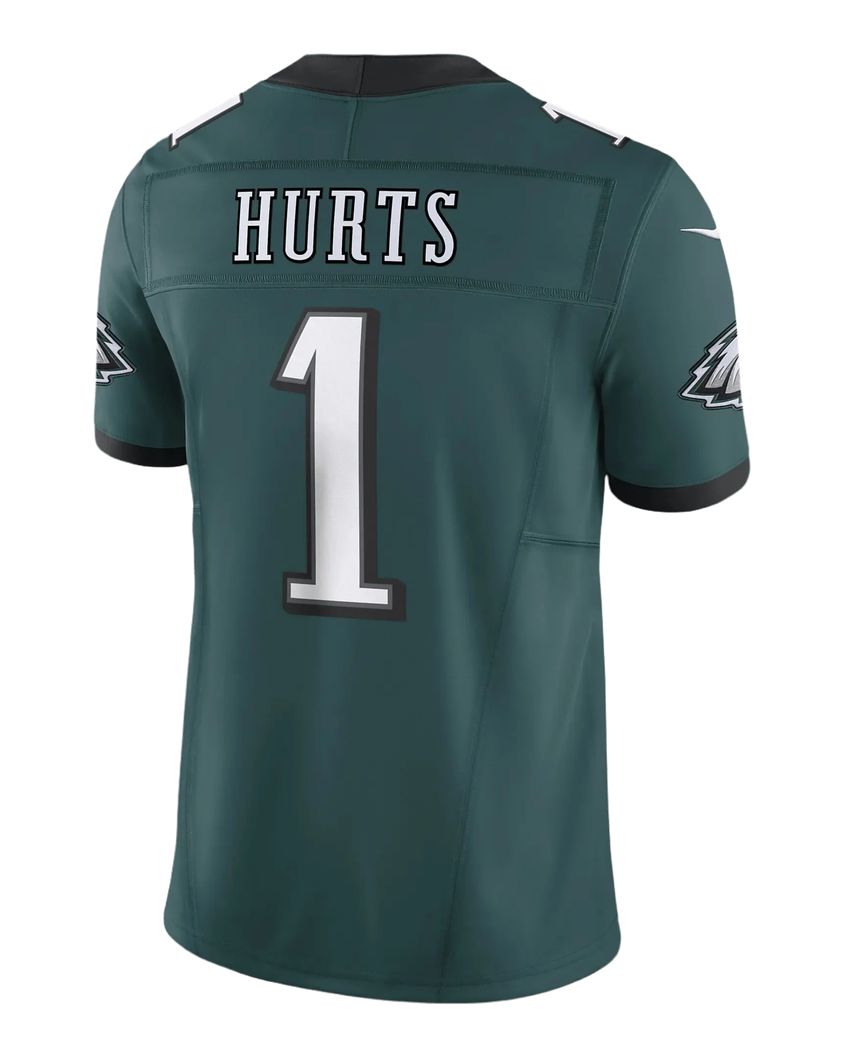 Adult Jalen Hurts Philadelphia Eagles Nike 2024 Midnight Green Vapor F.U.S.E. Limited Jersey - Men's - Image 3