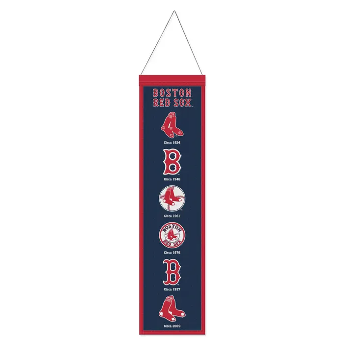 All Ages Boston Red Sox WinCraft 8'' x 32'' Evolution Banner - Unisex
