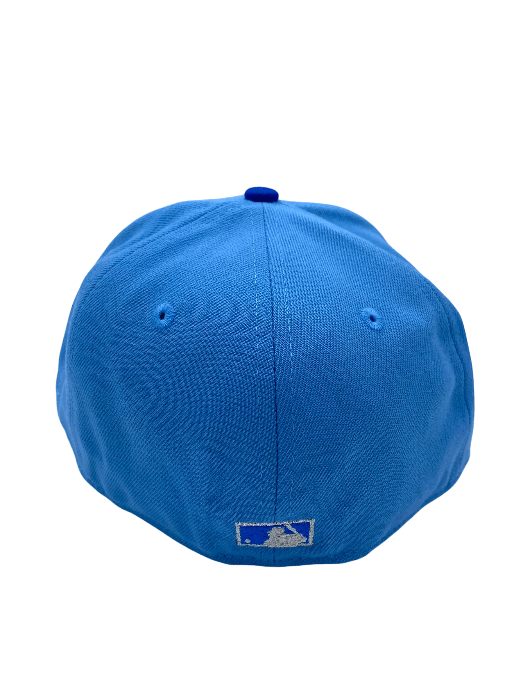 Adult Los Angeles Dodgers New Era Blue Custom 8.24 Side Patch 59FIFTY Fitted Hat - Men's - Image 7