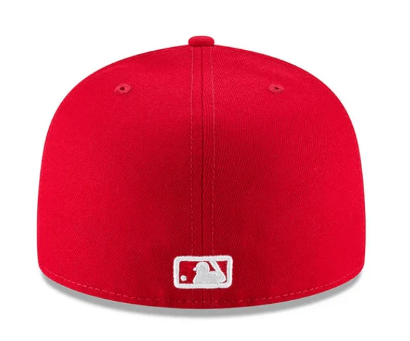 Adult Los Angeles Dodgers New Era Red and White Collection 59FIFTY Fitted Hat - Men's - Image 2
