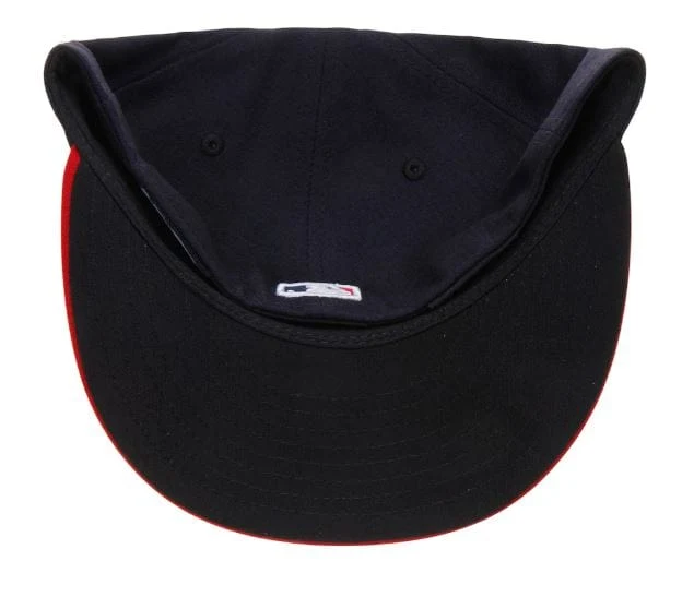 Adult Atlanta Braves New Era Navy Game Authentic Collection On-Field 59FIFTY Fitted Hat - Men's - Image 3