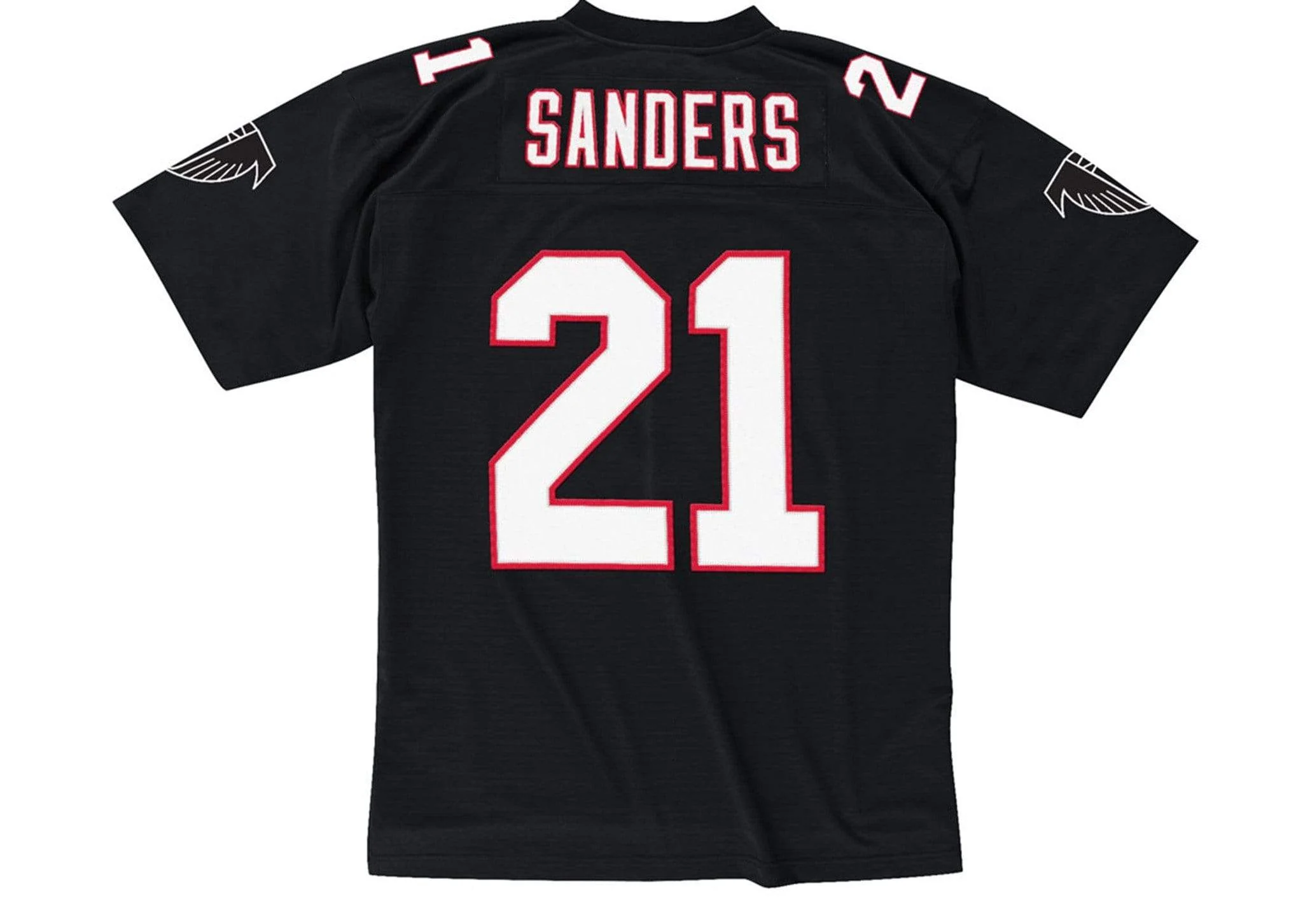Adult Deion Sanders Atlanta Falcons Mitchell & Ness NFL 1992 Black Throwback Jersey - Men's