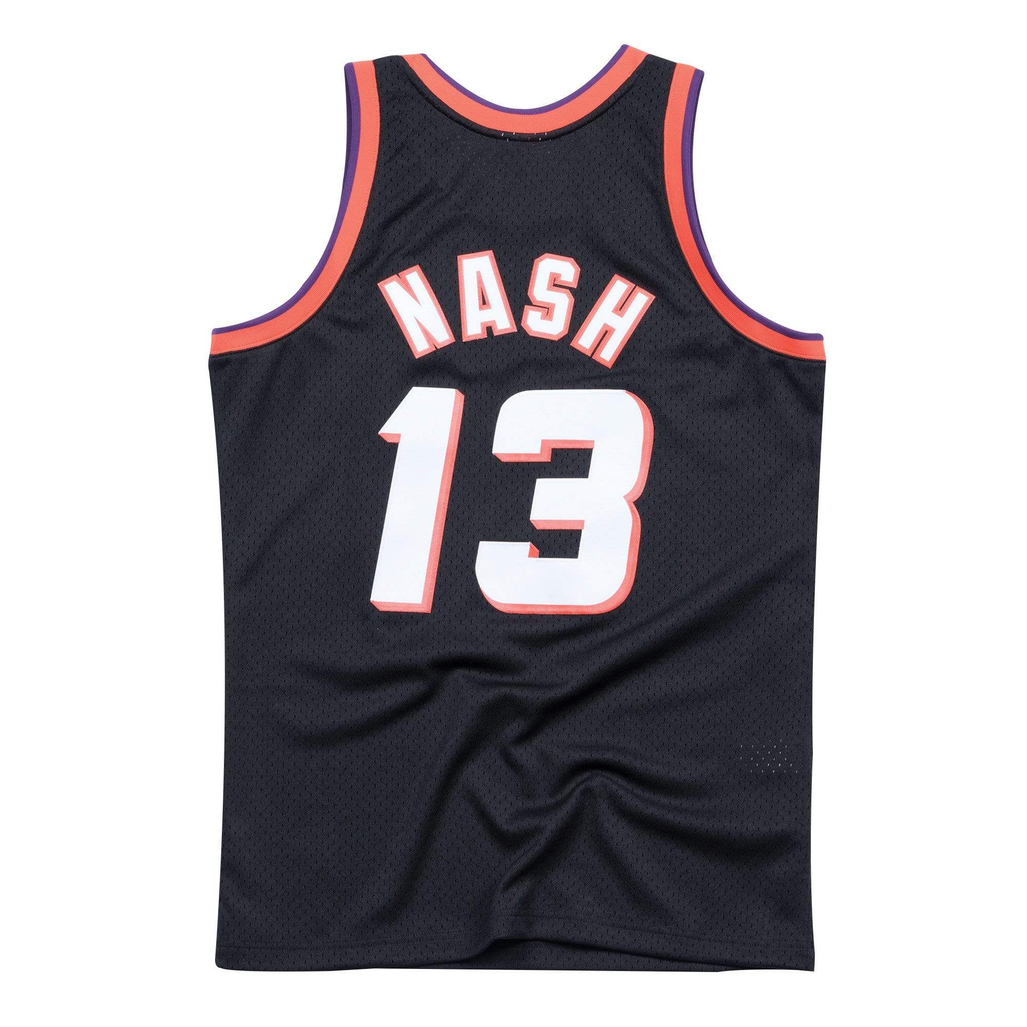 Adult Steve Nash Phoenix Suns Mitchell & Ness Black Throwback Swingman Jersey - Men's - Image 2