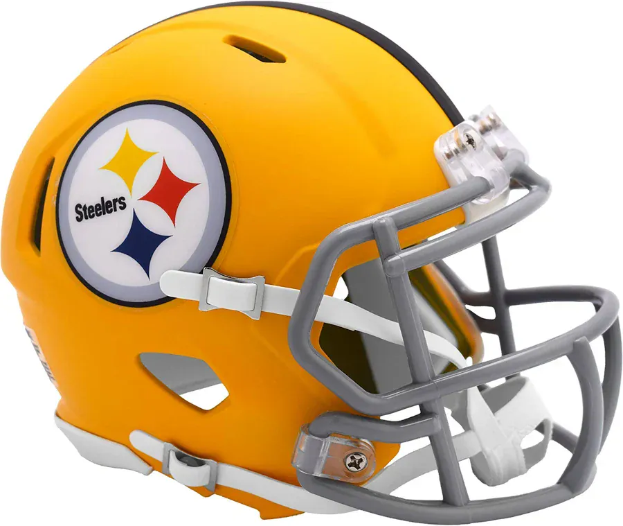Riddell Pittsburgh Steelers 2025 On-Field Alternate Mini Speed Helmet - Unisex