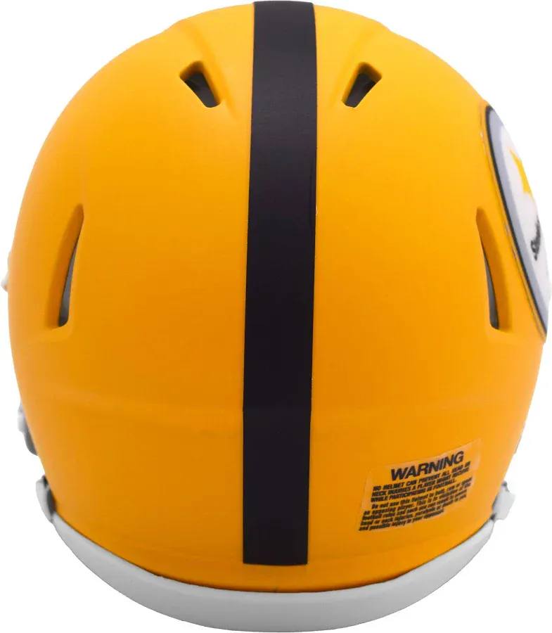 Riddell Pittsburgh Steelers 2025 On-Field Alternate Mini Speed Helmet - Unisex - Image 2