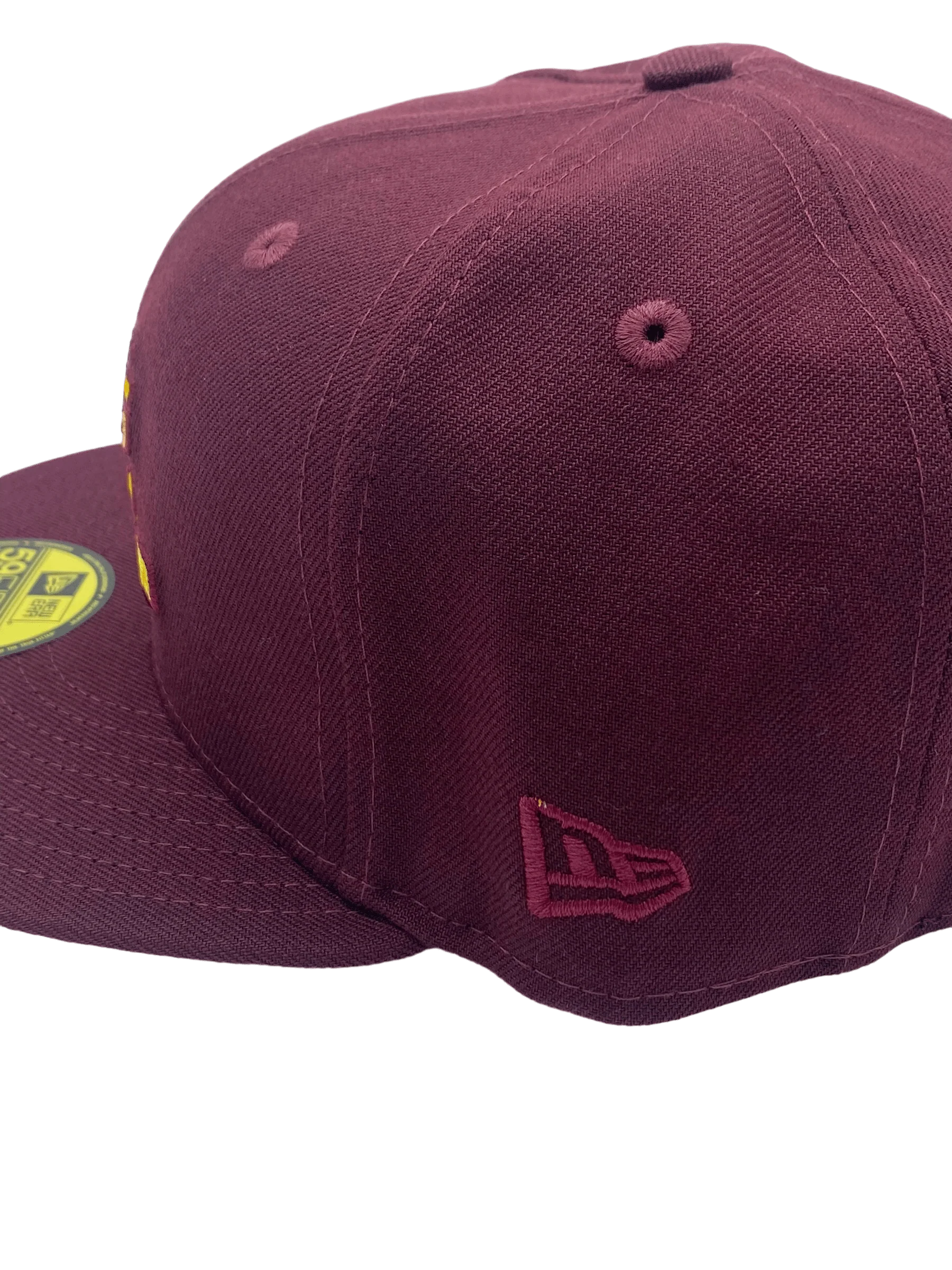 Adult Minnesota Golden Gophers New Era Maroon Custom 2002 Side Patch 59FIFTY Fitted Hat - Men's - Image 7
