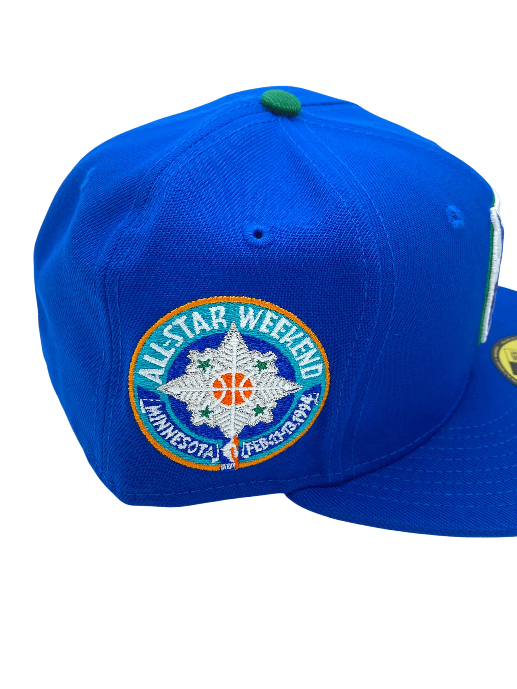 Minnesota Timberwolves New Era Blue 1994 ASG Custom Side Patch 59FIFTY Fitted Hat - Men's - Image 4