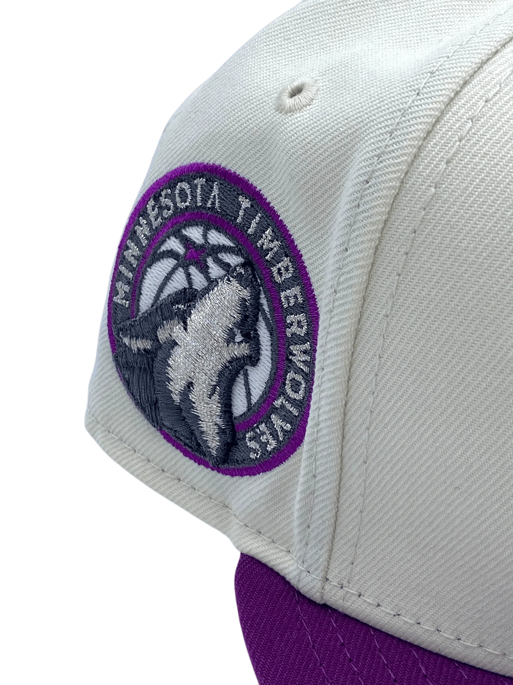 Adult Minnesota Timberwolves New Era Chrome Rain Custom Side Patch 59FIFTY Fitted Hat - Men's - Image 5