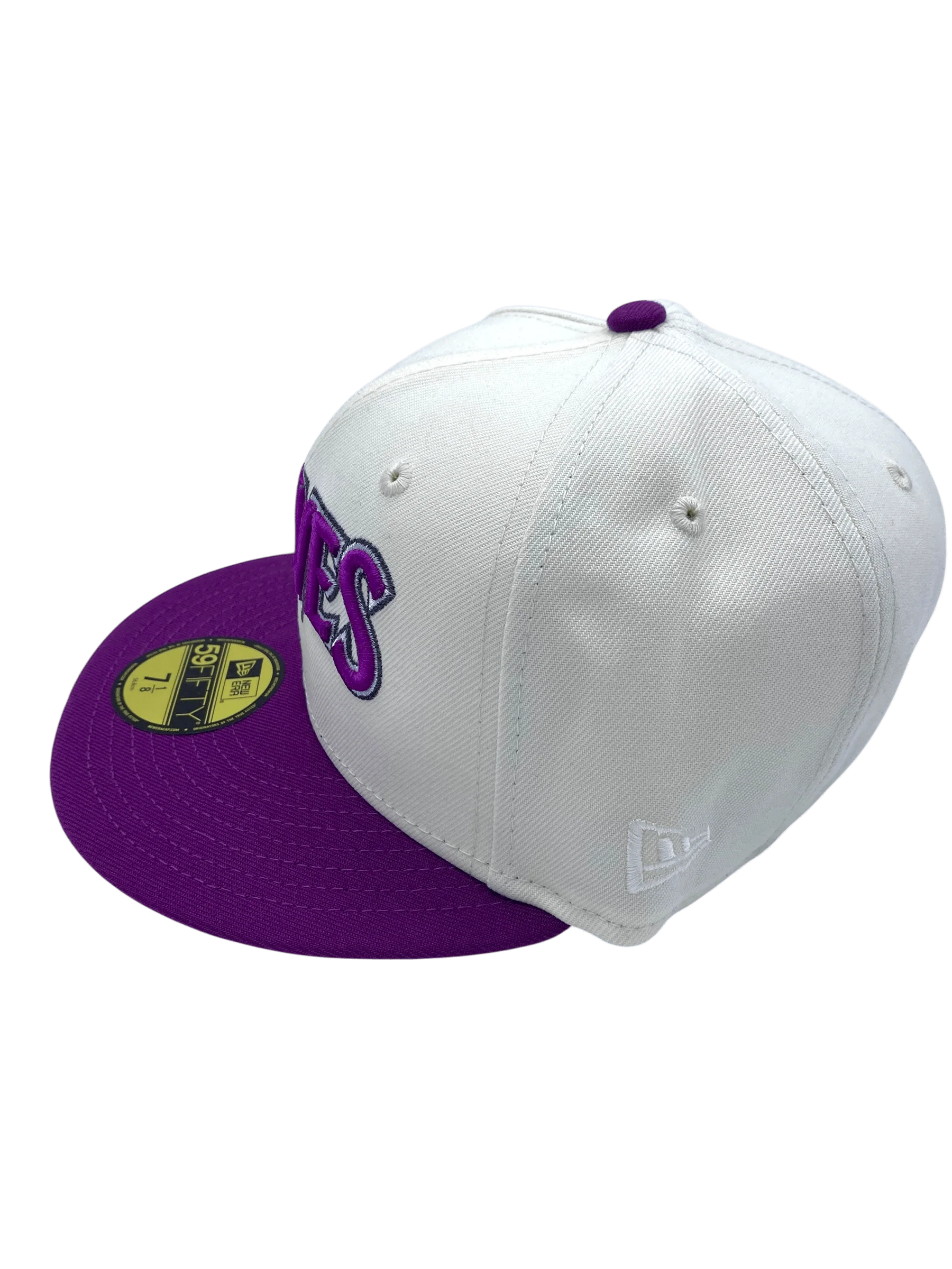 Adult Minnesota Timberwolves New Era Chrome Rain Custom Side Patch 59FIFTY Fitted Hat - Men's - Image 8