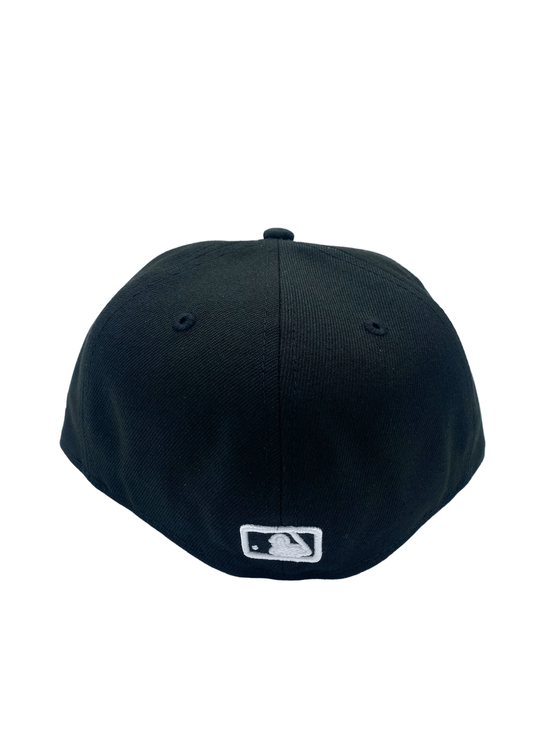 Adult Minnesota Twins New Era Black/White Scripts 59FIFTY Fitted Hat - Men's - Image 5