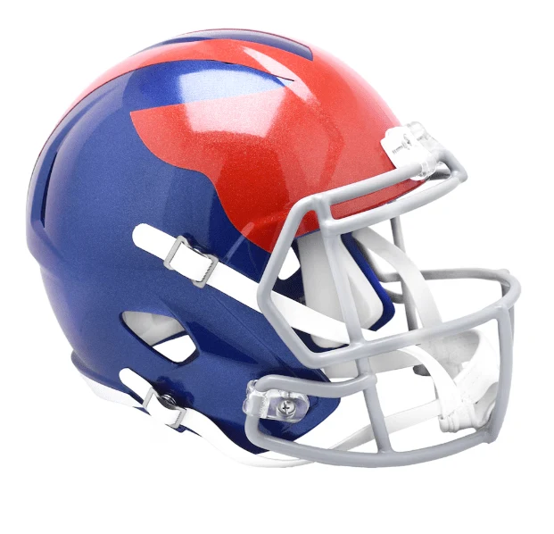 All Ages New York Giants 2024 Alternate Speed Replica Full Size Helmet - Unisex