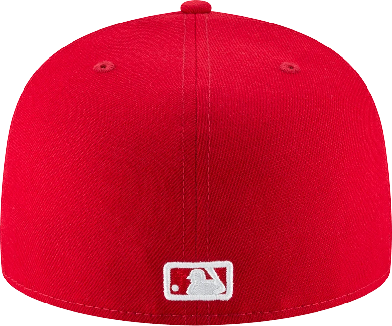 Adult New York Yankees New Era Red and White Collection 59FIFTY Fitted Hat - Men's - Image 5