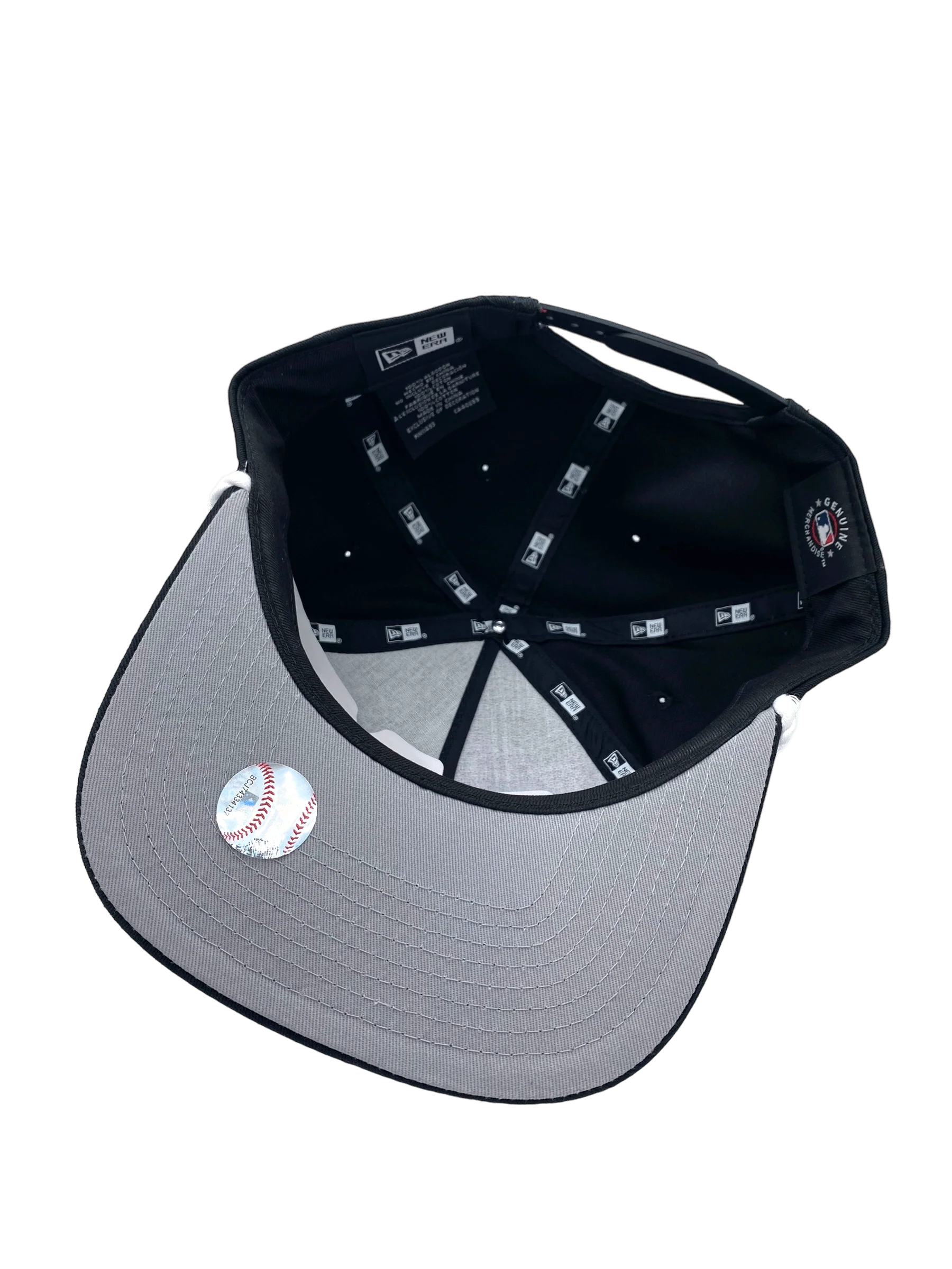 Adult Pittsburgh Pirates New Era Black/Gold Golfer Adjustable Snapback Hat - Men's - Image 2