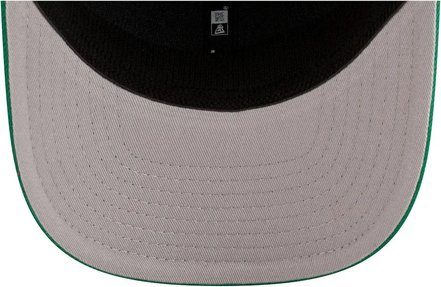 Adult Boston Celtics New Era Green Basic 9SEVENTY Stretch-Snapback Hat - Men's - Image 5
